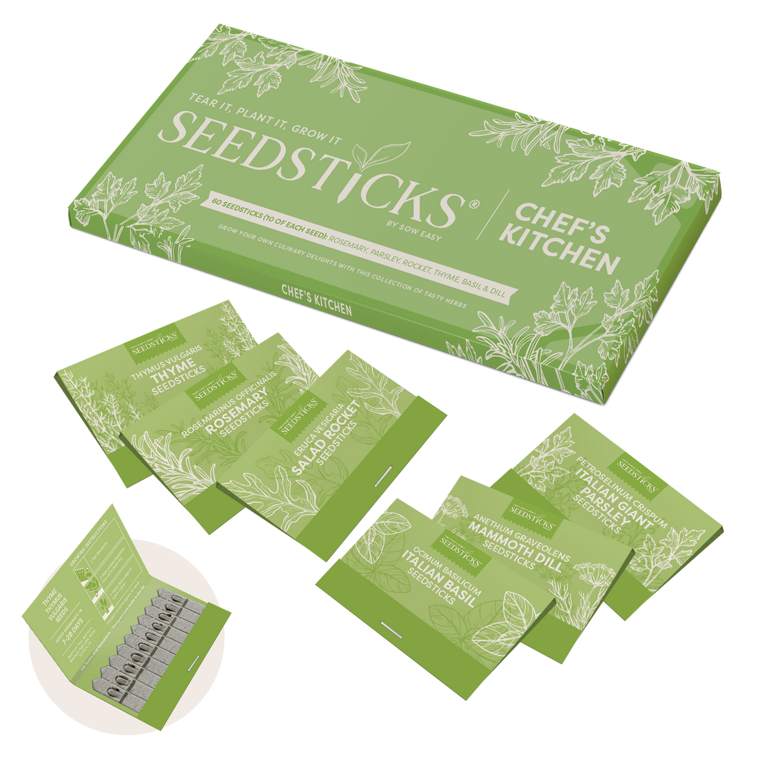 Seedsticks retail gift range