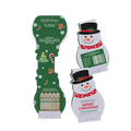 Snowman Christmas Seedsticks pack for growing an Early Nantes carrot nose