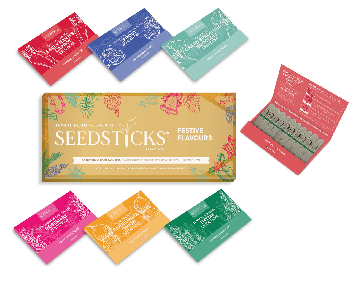 Festive Flavours Seedsticks current packaging