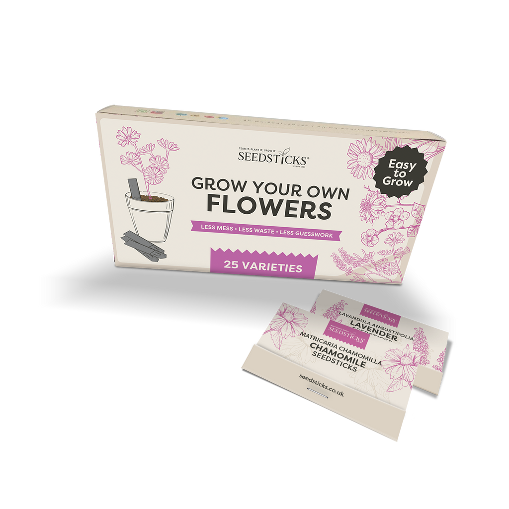 Grow Your Own Flowers – gift box with Seedsticks packets
