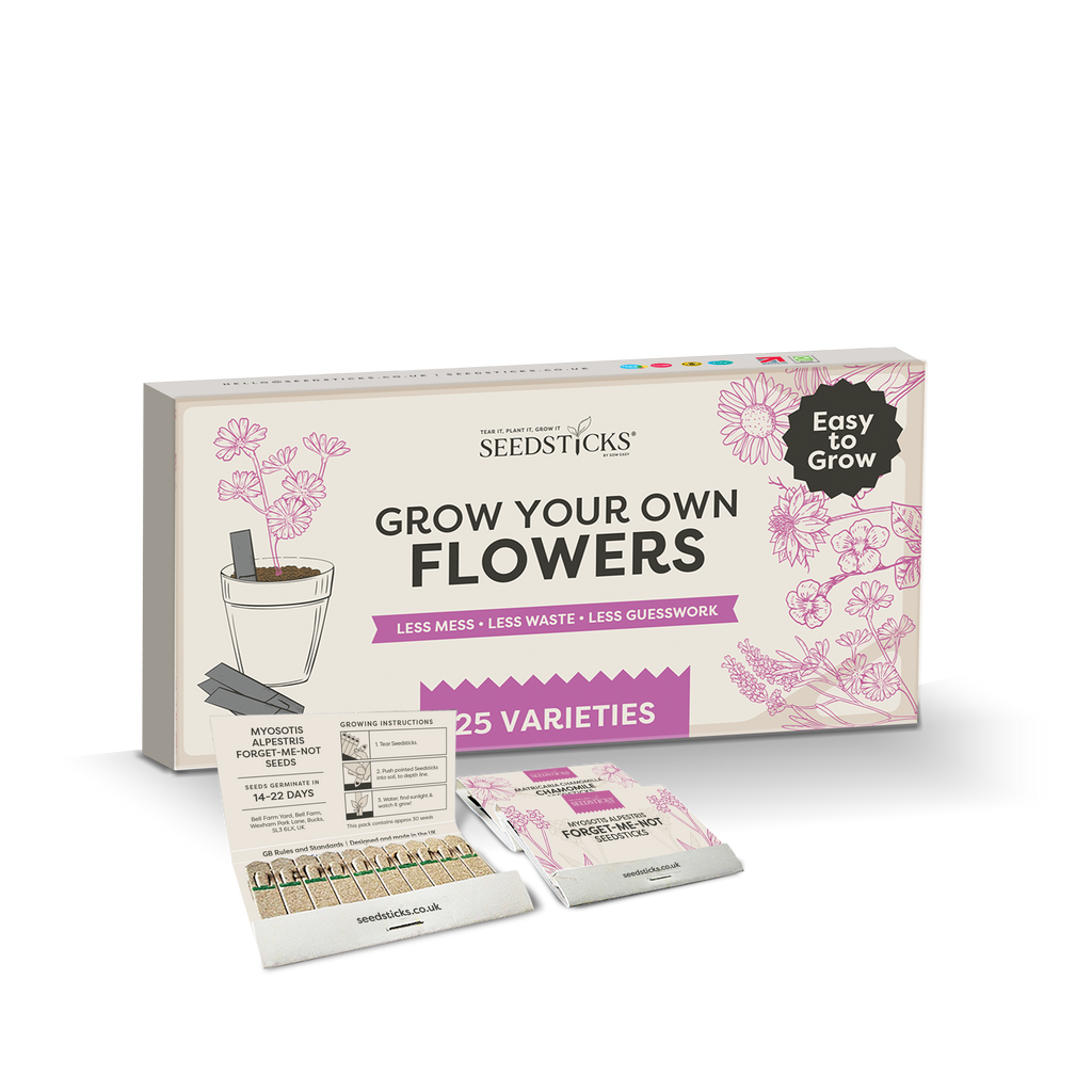 Grow Your Own Flowers – gift box with planting instructions