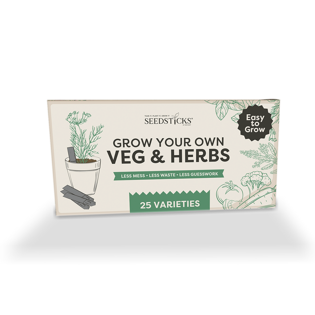 Grow Your Own Vegetables & Herbs – front of gift box