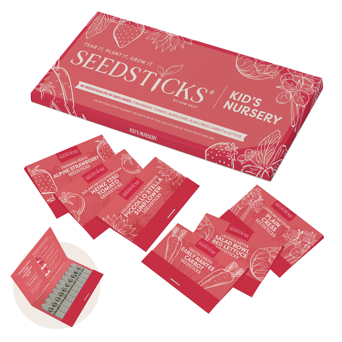 Kid's Nursery Seedsticks trade Gift Bar