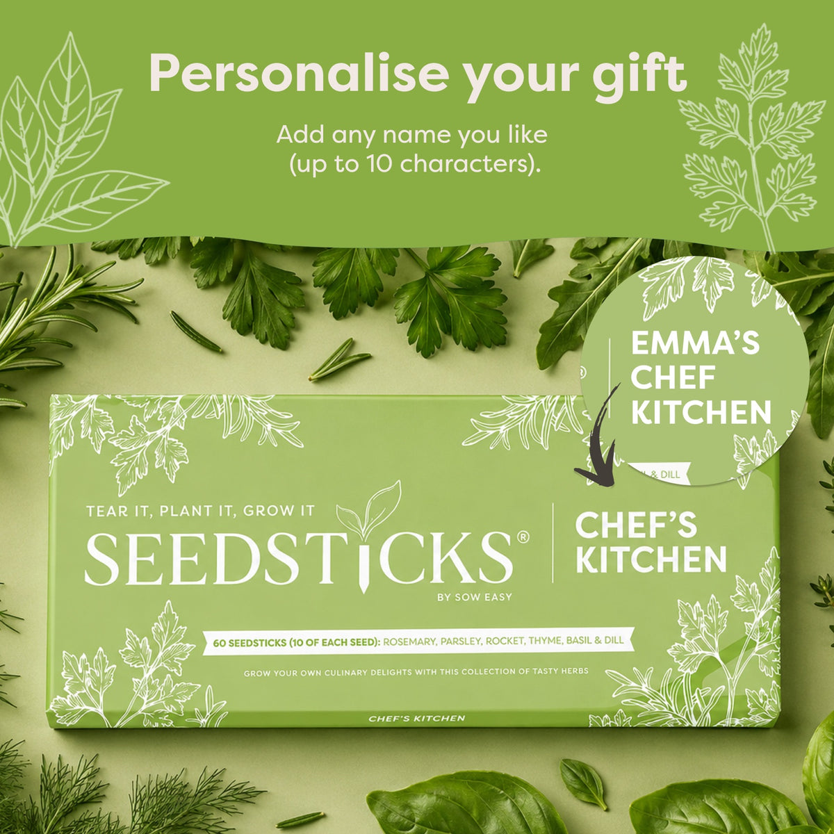 Chef's Kitchen Seedsticks - alternate product view