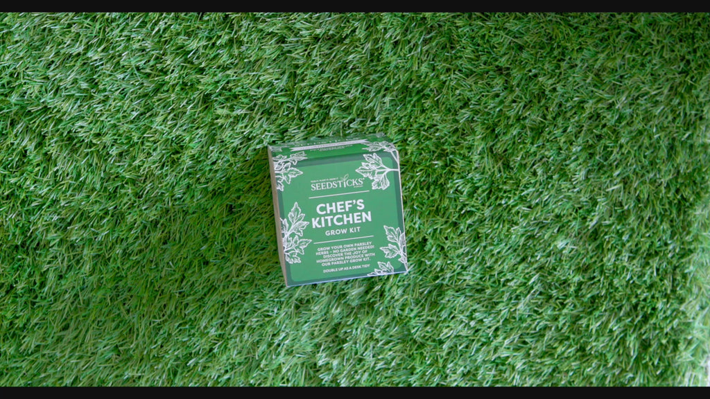 Desktop Cube Gardens unboxing demonstration
